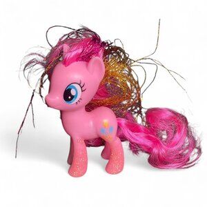 2016 My Little Pony 3 1/4” Pinkie Pie With Tinsel Hair & Glitter Legs